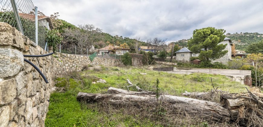Parcela en la Sierra – Becerril – Avenida Calvo Sotelo 96