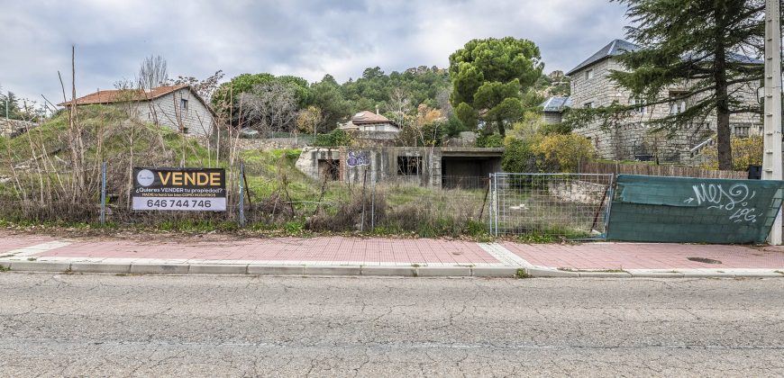 Parcela en la Sierra – Becerril – Avenida Calvo Sotelo 96