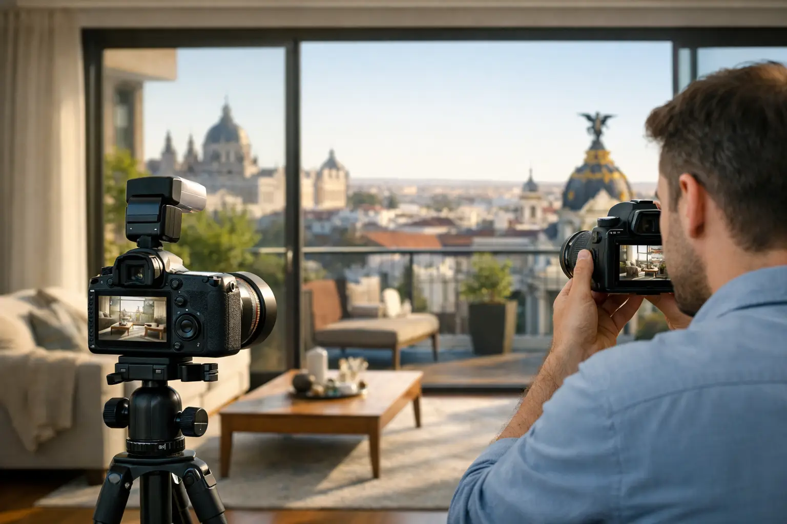 Fotografía inmobiliaria profesional en Madrid